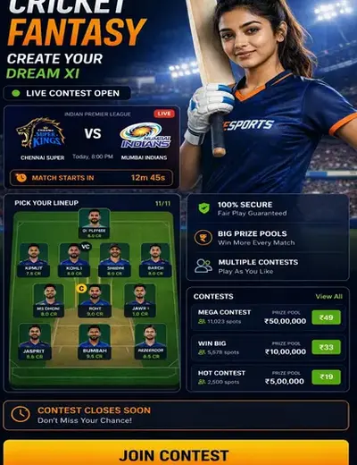 Ptrio (pt rio) fantasy cricket & matchday visual 3